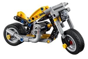 Lego 42225 Gelbes Motorrad